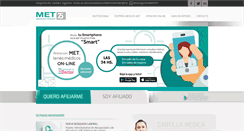 Desktop Screenshot of metmedicinaprivada.com