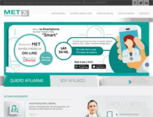 Tablet Screenshot of metmedicinaprivada.com